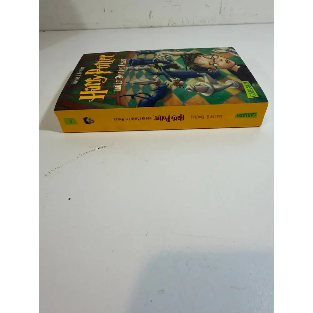 2000 Harry Potter Und Der Stein Der Weisen, Rowling in German Sorcerers Stone